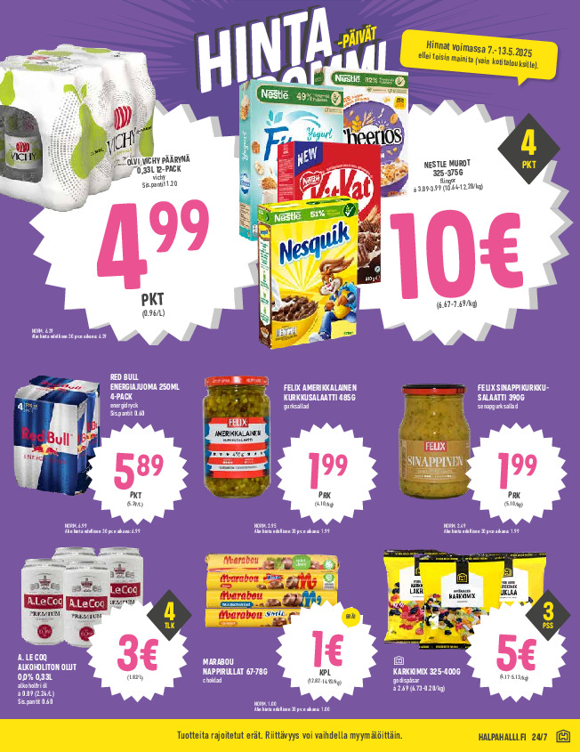 HalpaHalli Viikkotarjoukset sivu 5