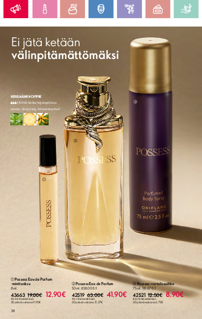 Oriflame Kuvasto sivu 38