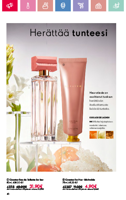 Oriflame Kuvasto sivu 40