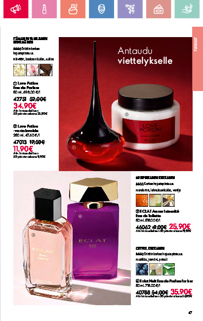 Oriflame Kuvasto sivu 47