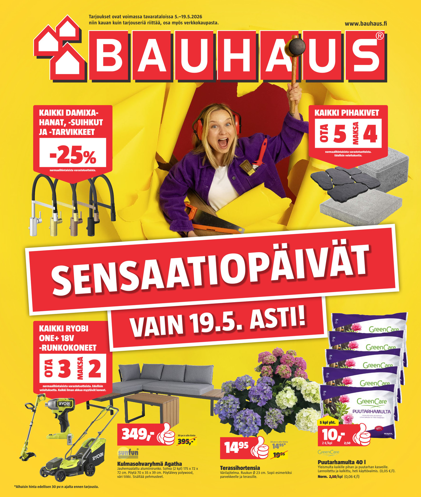 Bauhaus Bauhaus Tarjouslehti 5.–19.5.2026