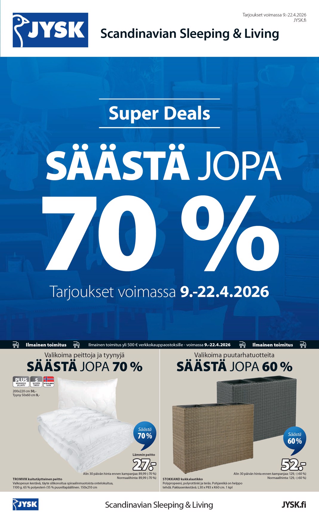 JYSK Jysk tarjouslehti sivu 2
