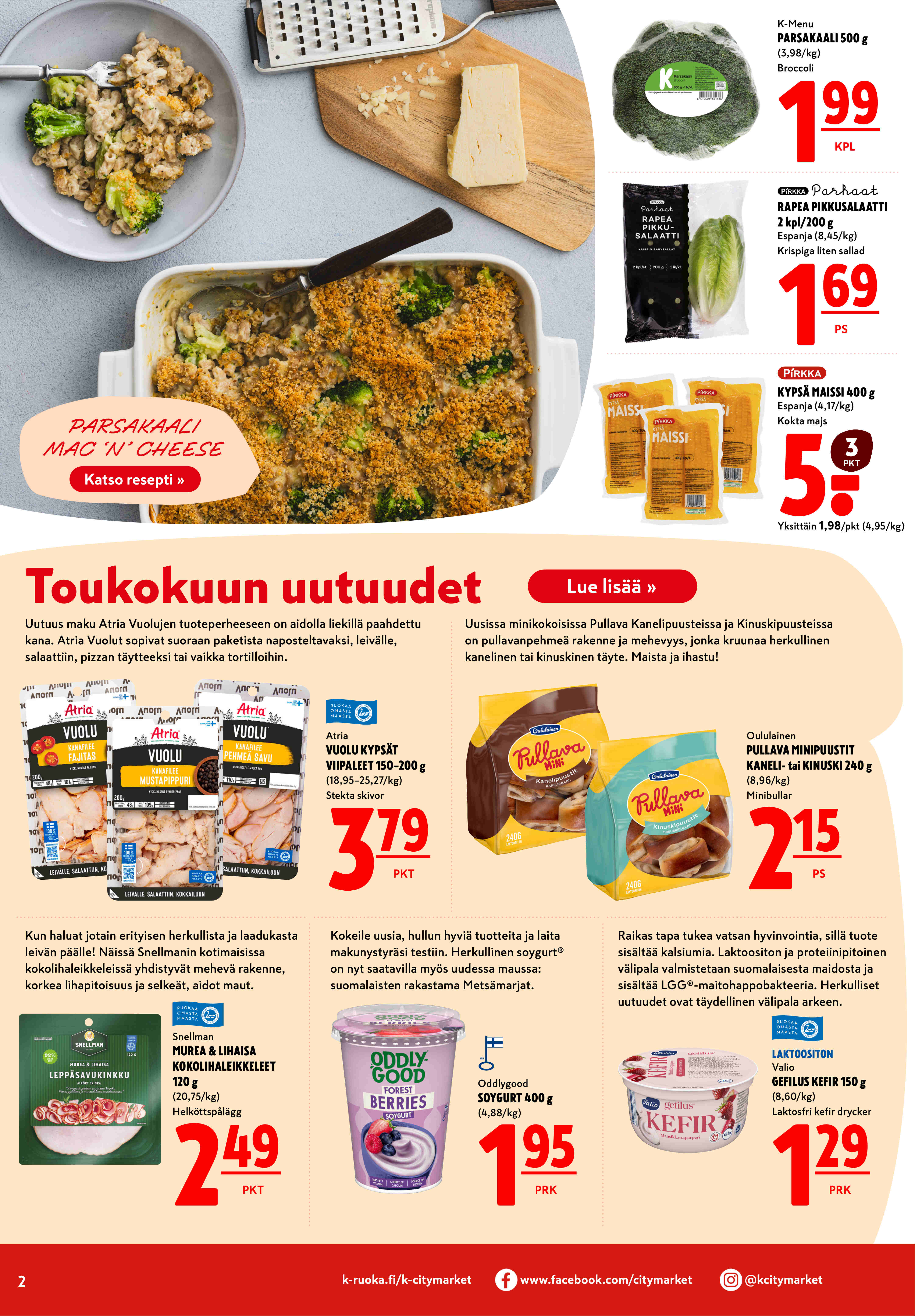 K-Citymarket Alkuviikon tarjouslehti vk 19 sivu 2