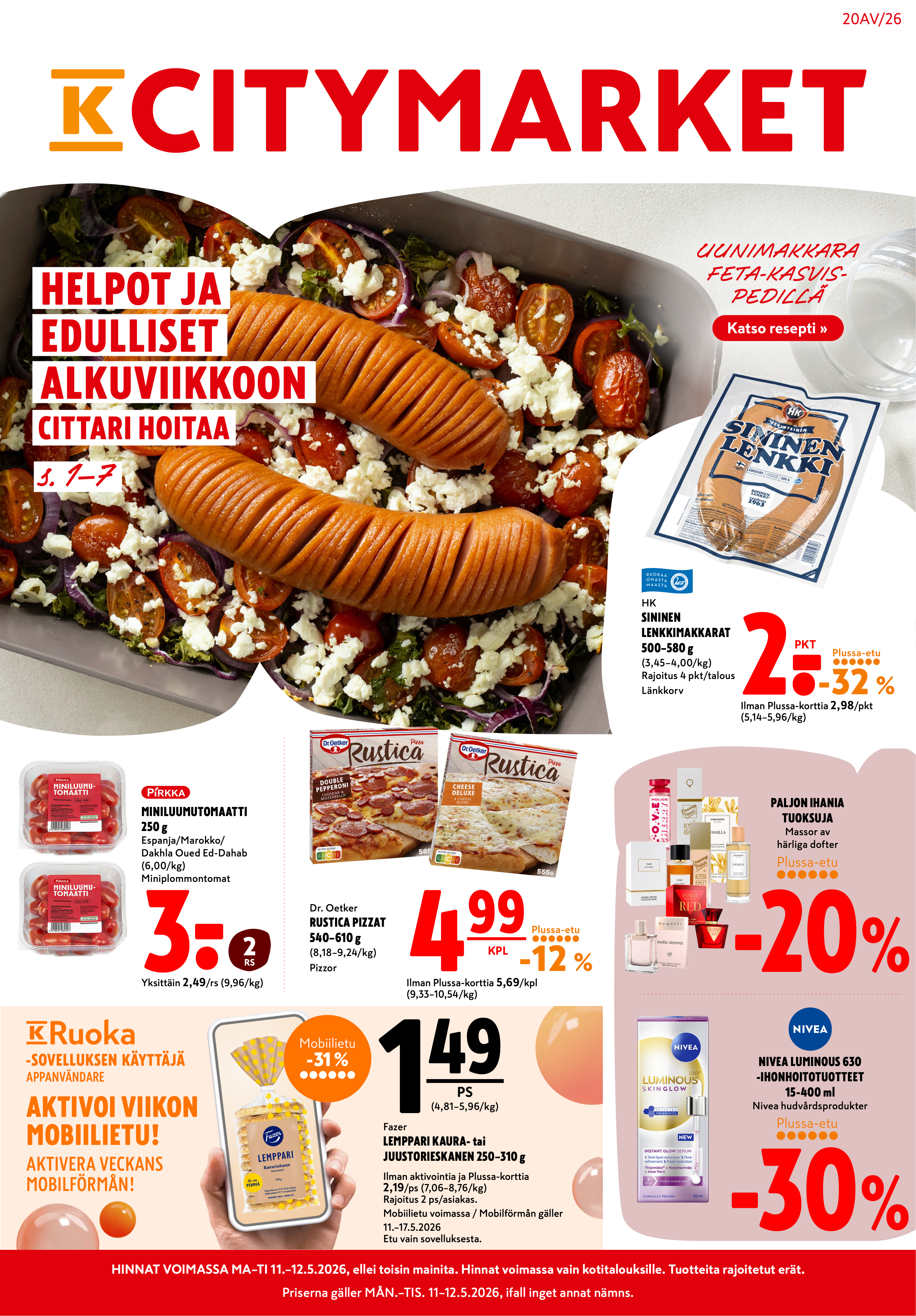 K-Citymarket Alkuviikon tarjouslehti vk 20