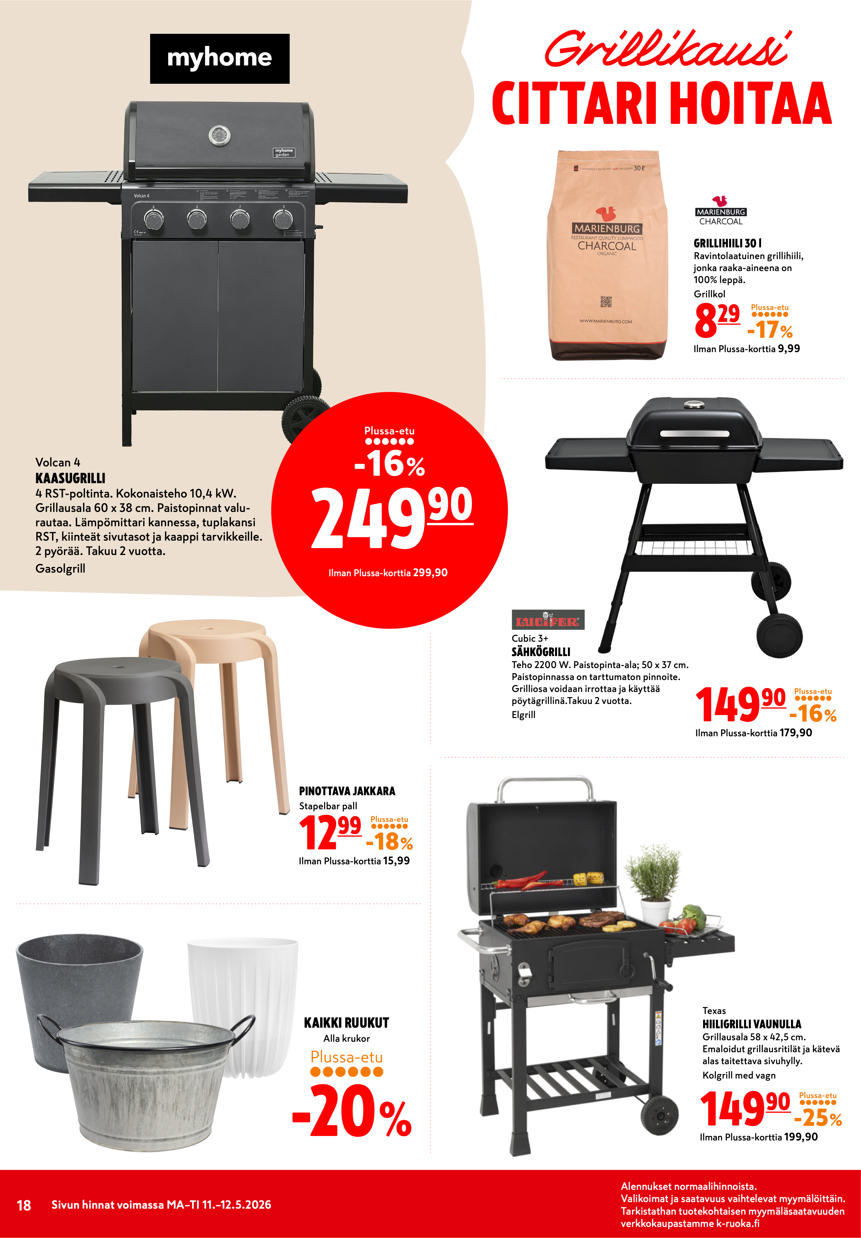 K-Citymarket Alkuviikon tarjouslehti vk 20 sivu 18