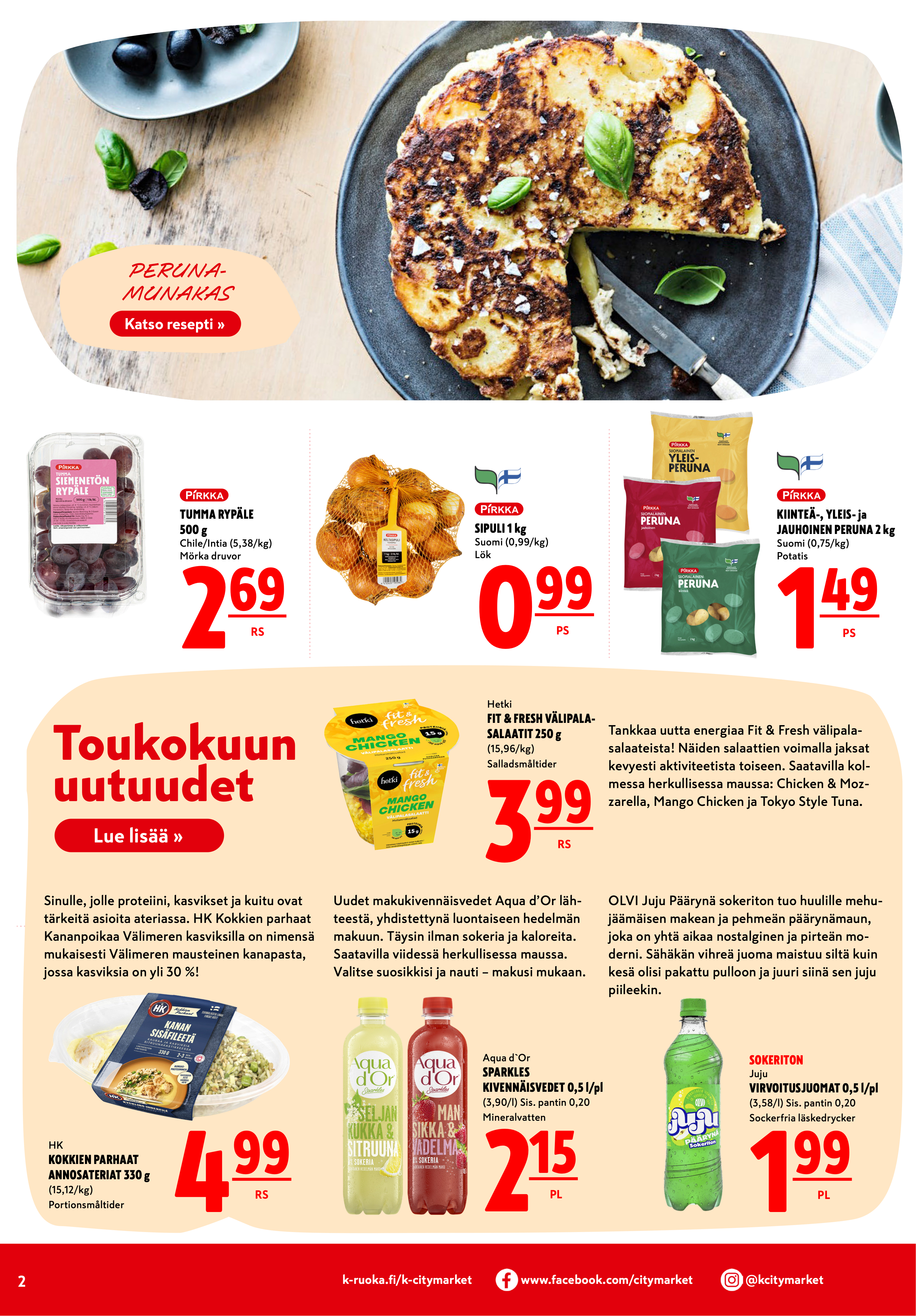 K-Citymarket Alkuviikon tarjouslehti vk 20 sivu 2