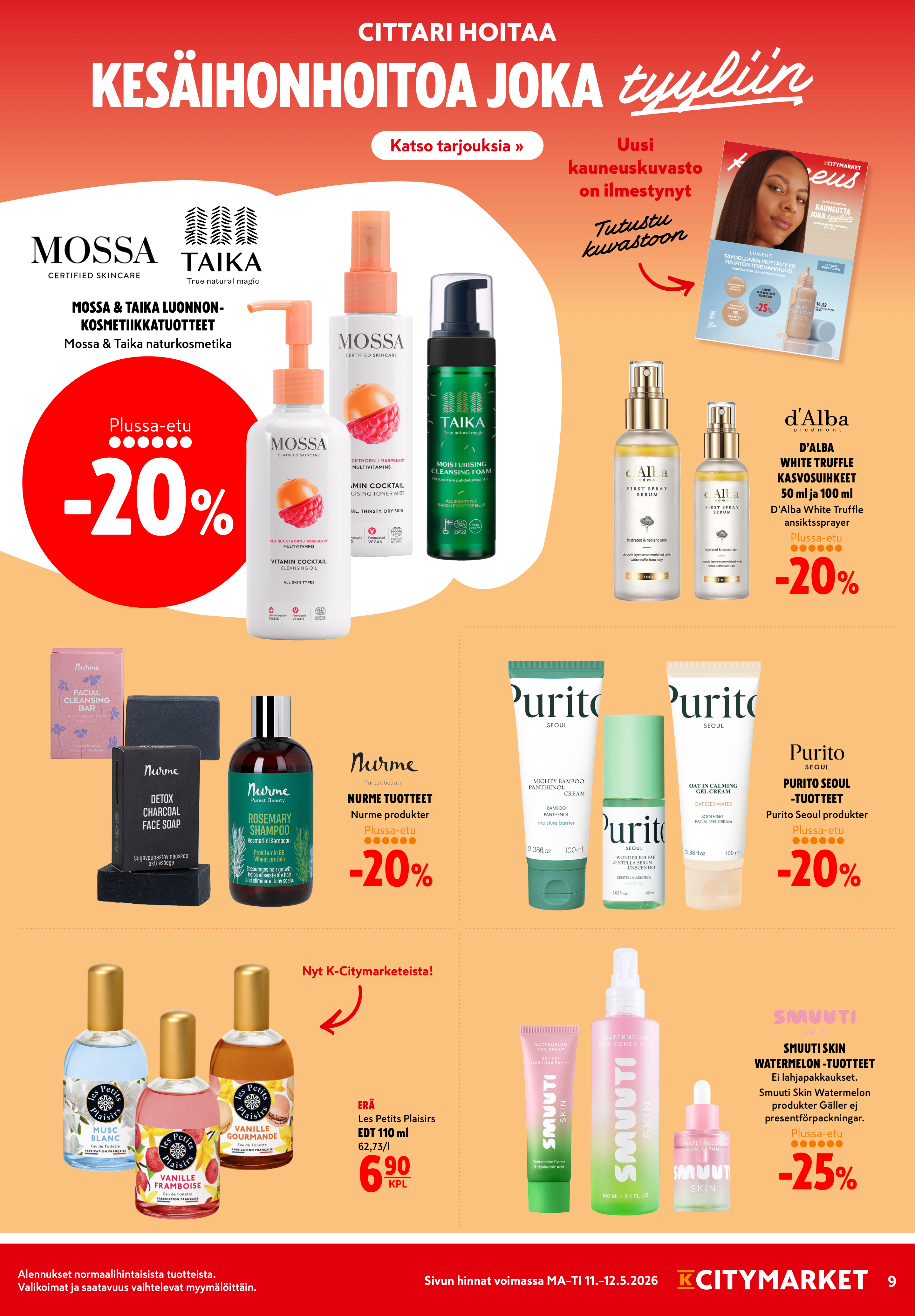 K-Citymarket Alkuviikon tarjouslehti vk 20 sivu 9