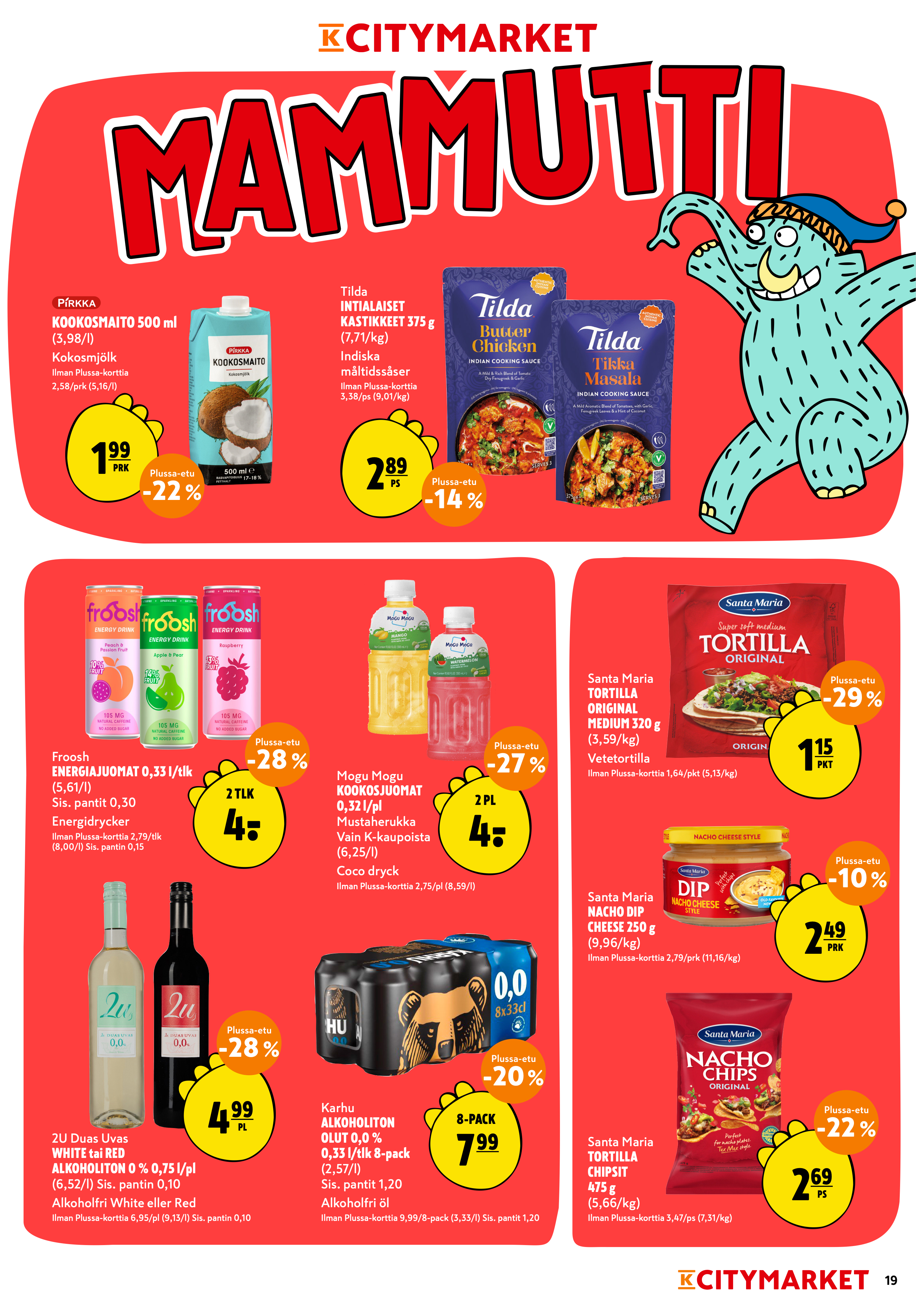 K-Citymarket Alkuviikon tarjouslehti vk 21 sivu 19