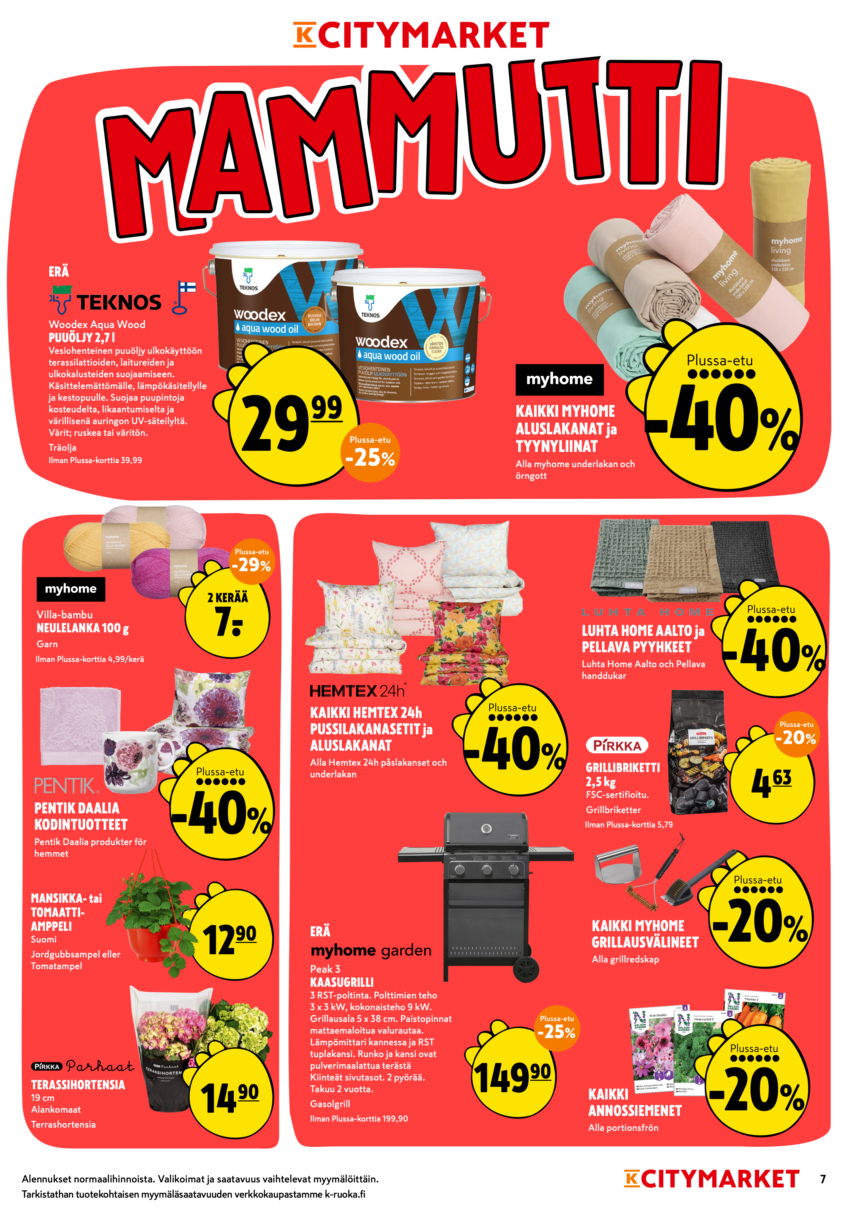K-Citymarket Alkuviikon tarjouslehti vk 21 sivu 7