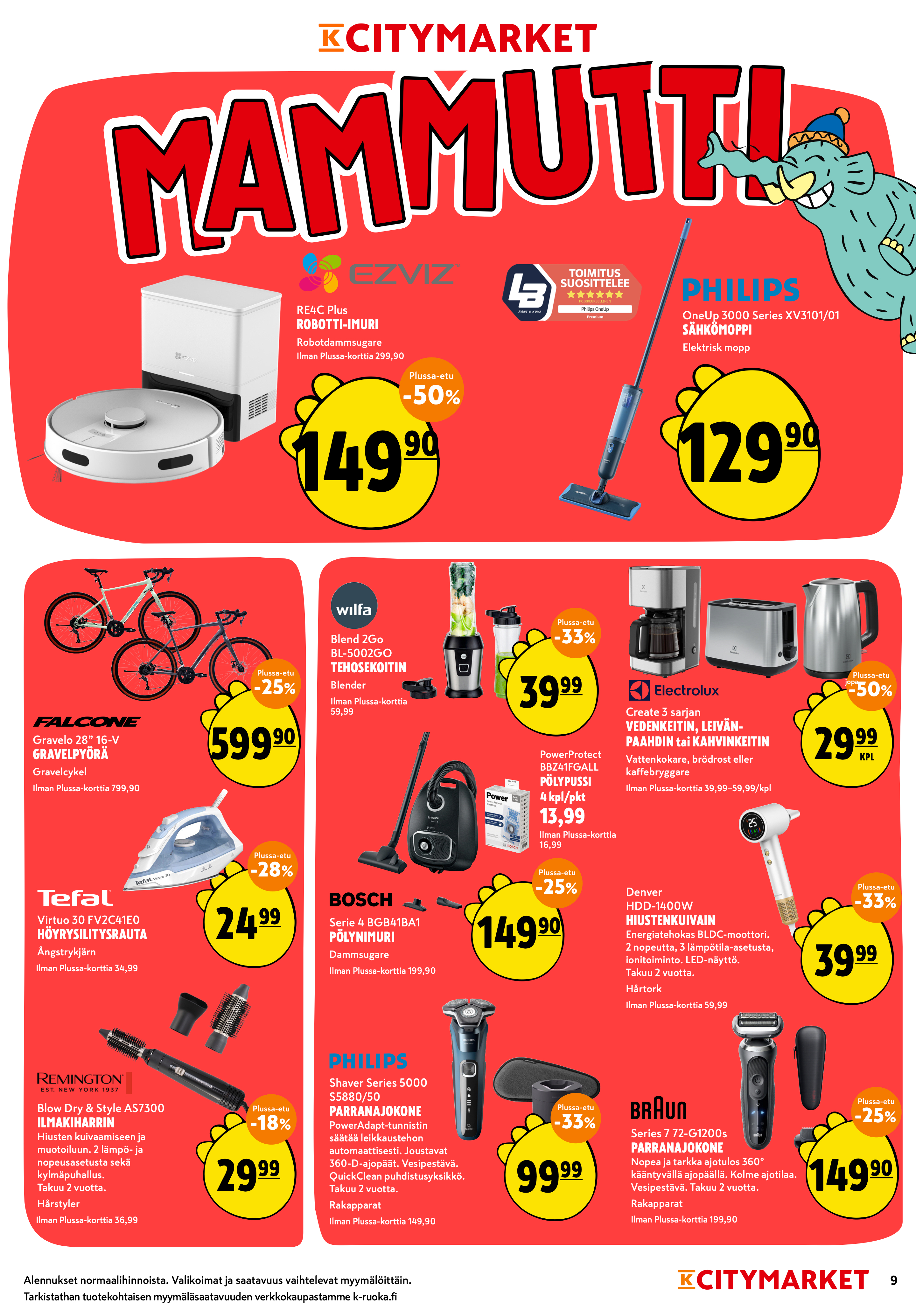 K-Citymarket Alkuviikon tarjouslehti vk 21 sivu 9