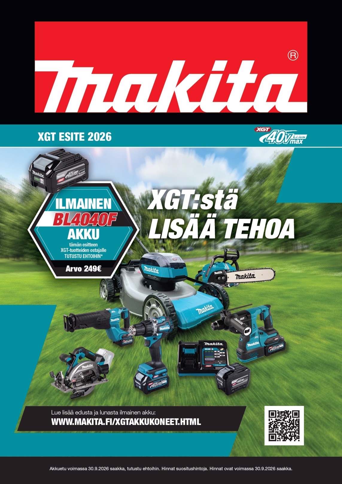 K-Rauta Makita Xgt Esite 2026