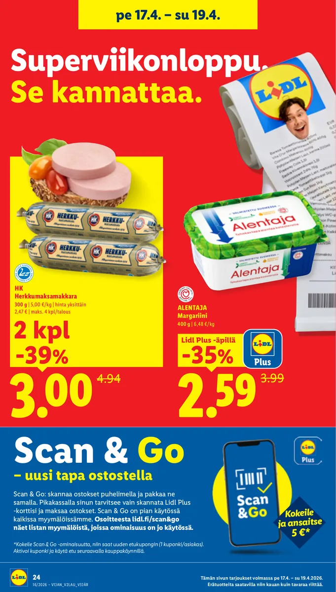 Lidl Koko Suomen Tarjoukset to 16.4. – ke 22.4. sivu 30