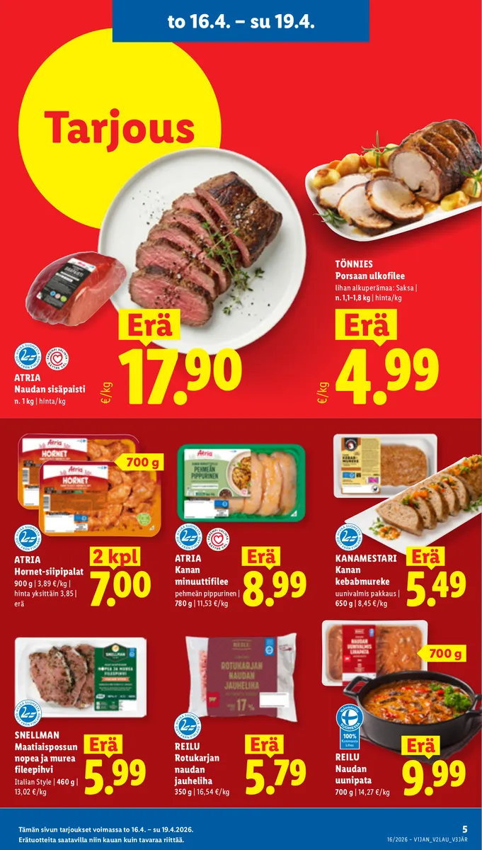 Lidl Koko Suomen Tarjoukset to 16.4. – ke 22.4. sivu 6