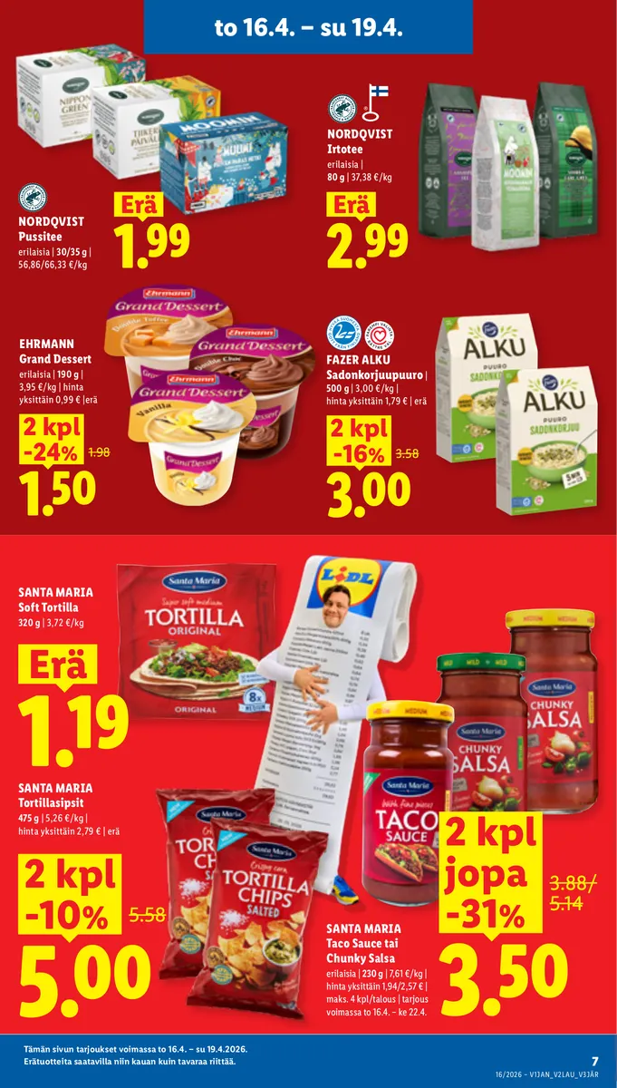 Lidl Koko Suomen Tarjoukset to 16.4. – ke 22.4. sivu 8