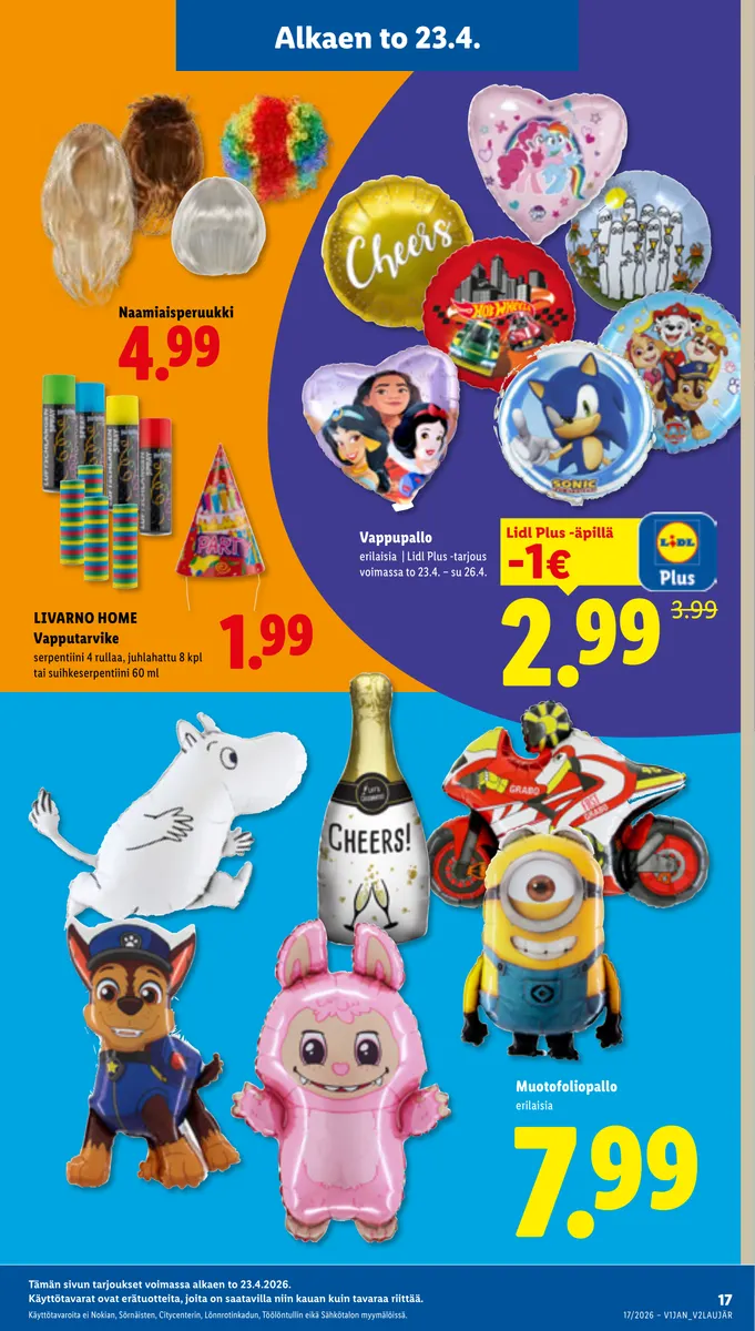 Lidl Koko Suomen Tarjoukset to 23.4. – ti 28.4. sivu 23