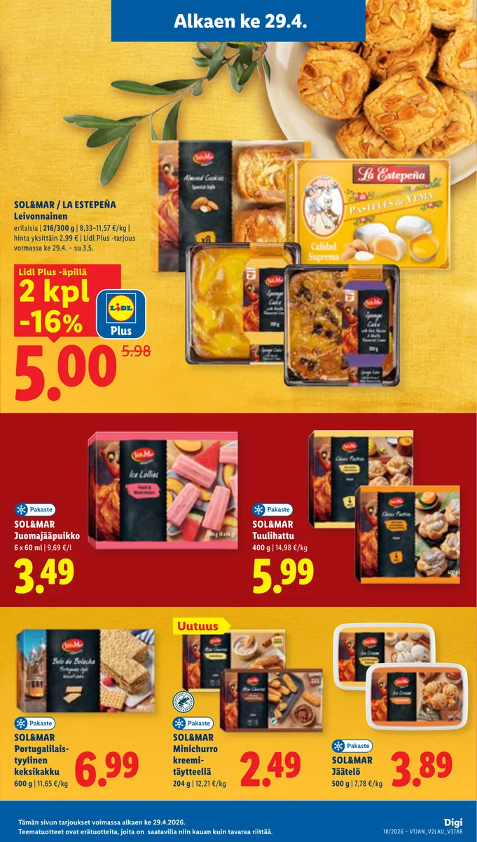 Lidl Koko Suomen Tarjoukset ke 29.4. – ke 6.5. sivu 11
