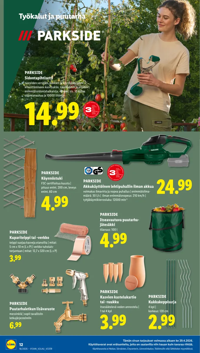 Lidl Koko Suomen Tarjoukset ke 29.4. – ke 6.5. sivu 18