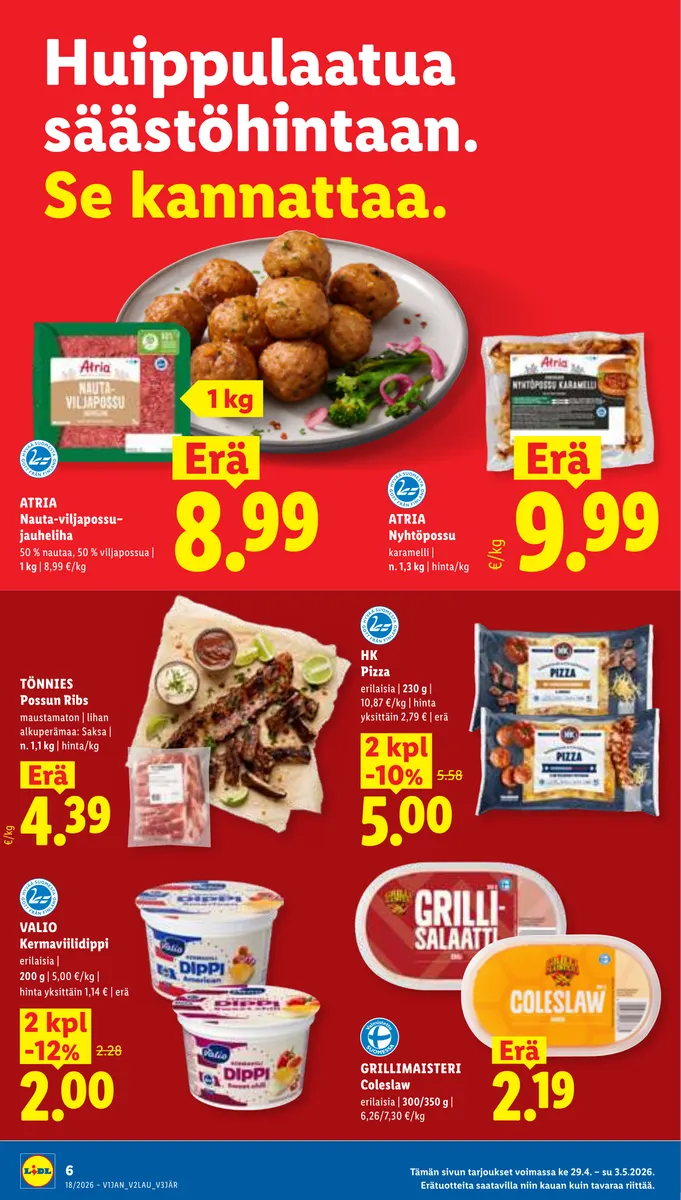 Lidl Koko Suomen Tarjoukset ke 29.4. – ke 6.5. sivu 6