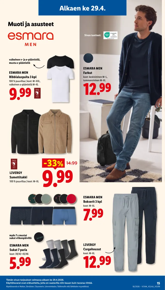 Lidl Alueesi Tarjoukset ke 29.4. – ke 6.5. sivu 21