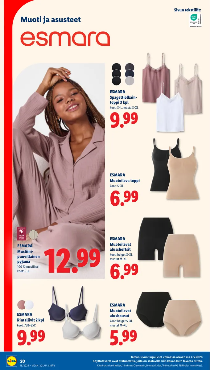 Lidl Alueesi Tarjoukset ke 29.4. – ke 6.5. sivu 26
