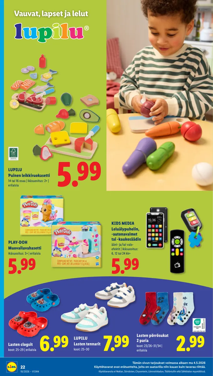 Lidl Alueesi Tarjoukset ke 29.4. – ke 6.5. sivu 28