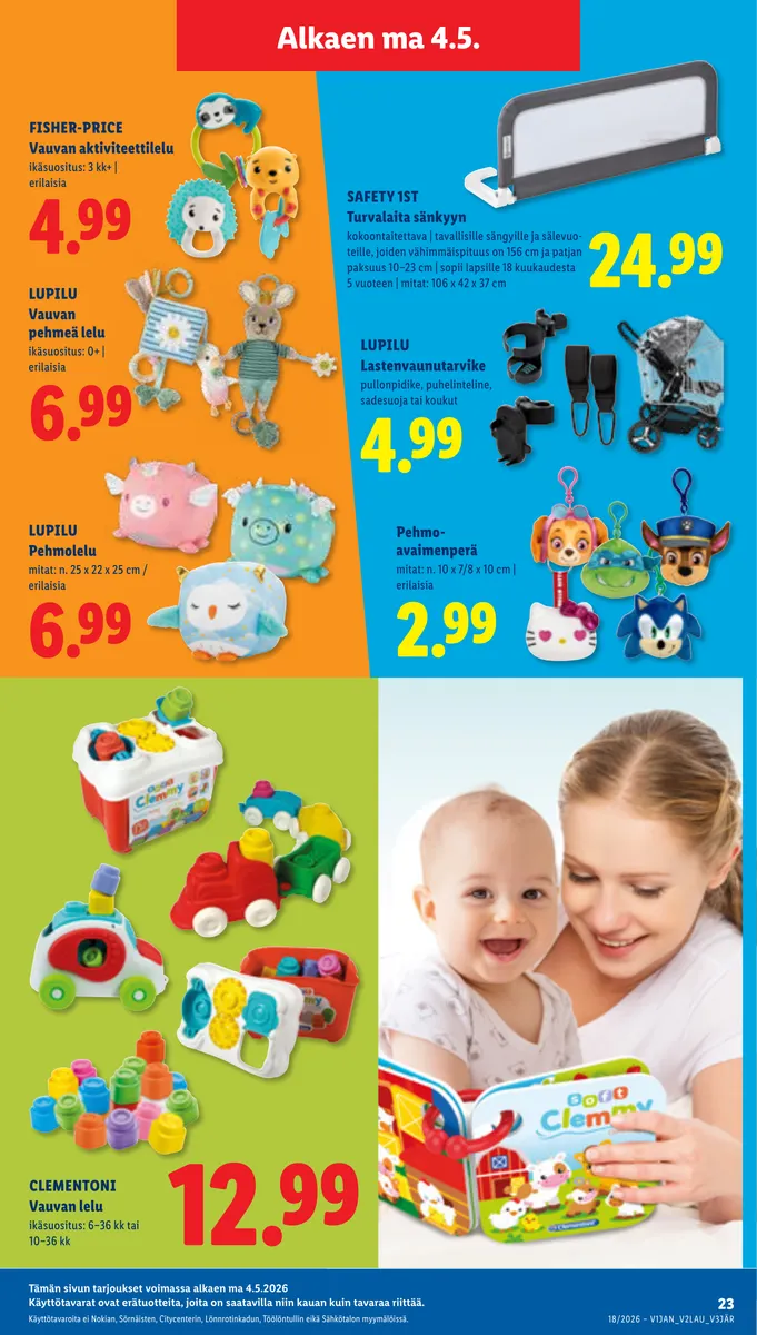 Lidl Alueesi Tarjoukset ke 29.4. – ke 6.5. sivu 29