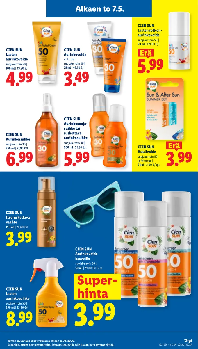 Lidl Koko Suomen Tarjoukset to 7.5. – ti 12.5. sivu 13