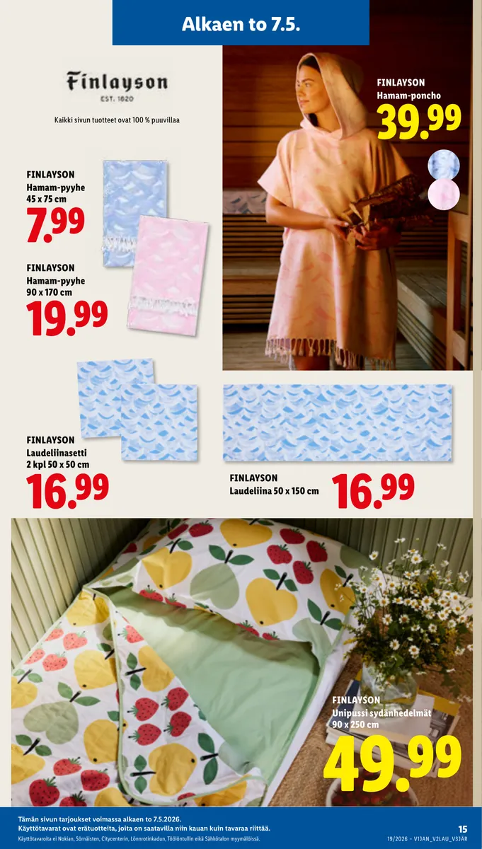 Lidl Koko Suomen Tarjoukset to 7.5. – ti 12.5. sivu 19