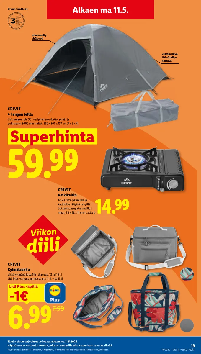 Lidl Koko Suomen Tarjoukset to 7.5. – ti 12.5. sivu 25