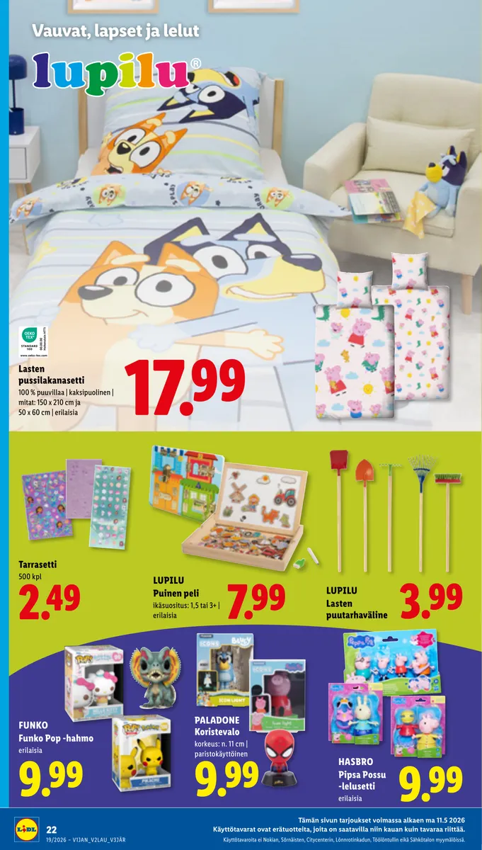 Lidl Koko Suomen Tarjoukset to 7.5. – ti 12.5. sivu 28