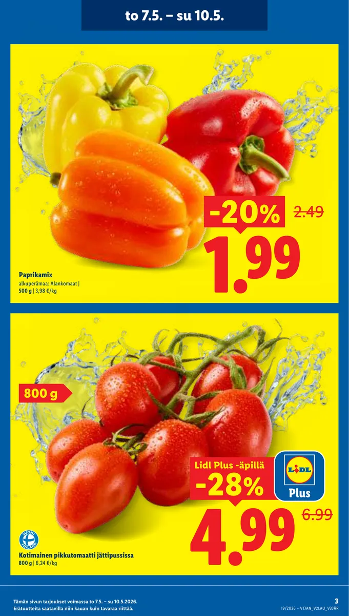Lidl Koko Suomen Tarjoukset to 7.5. – ti 12.5. sivu 3
