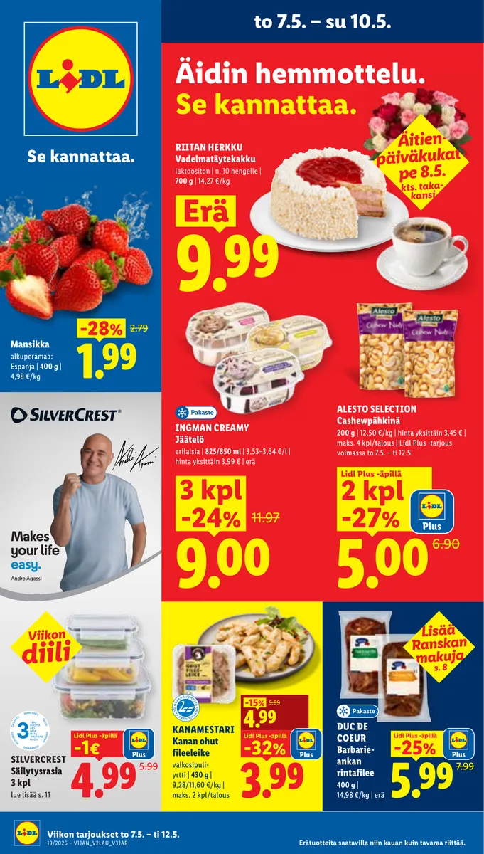 Lidl Alueesi Tarjoukset to 7.5. – ti 12.5.