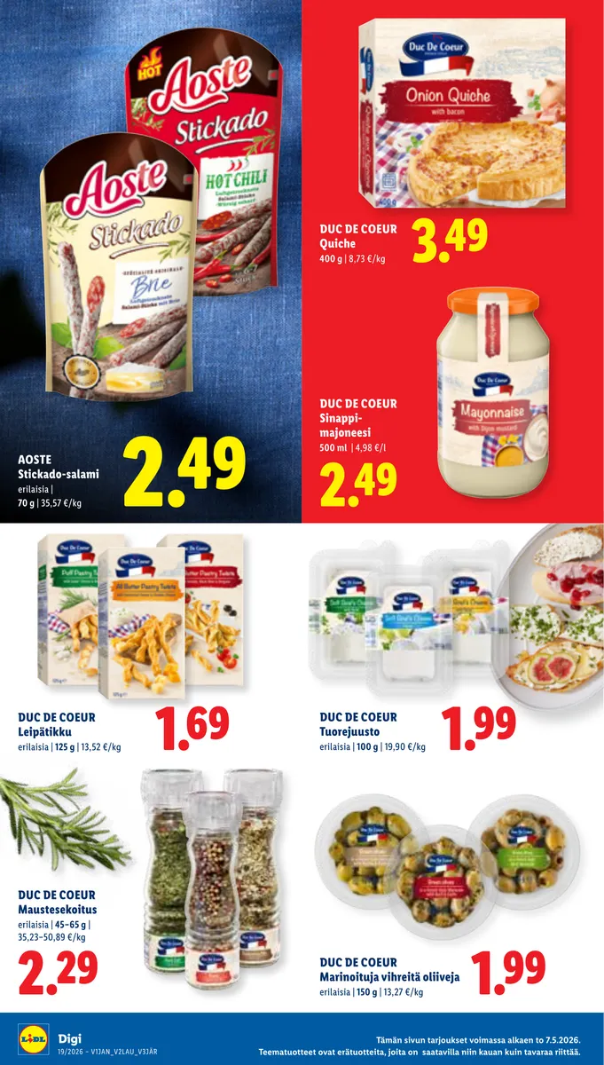 Lidl Alueesi Tarjoukset to 7.5. – ti 12.5. sivu 10