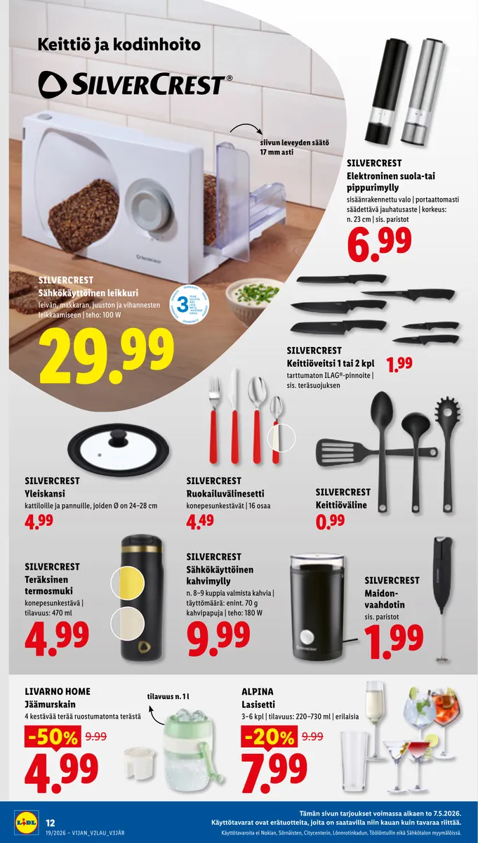 Lidl Alueesi Tarjoukset to 7.5. – ti 12.5. sivu 16