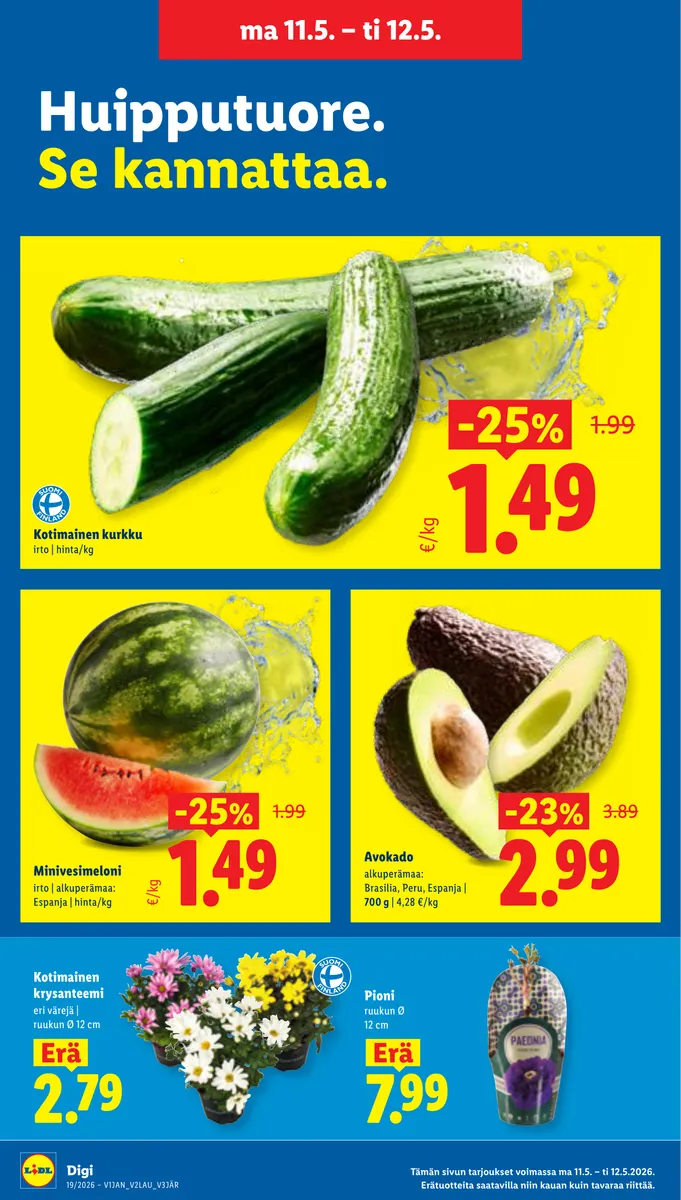 Lidl Alueesi Tarjoukset to 7.5. – ti 12.5. sivu 21