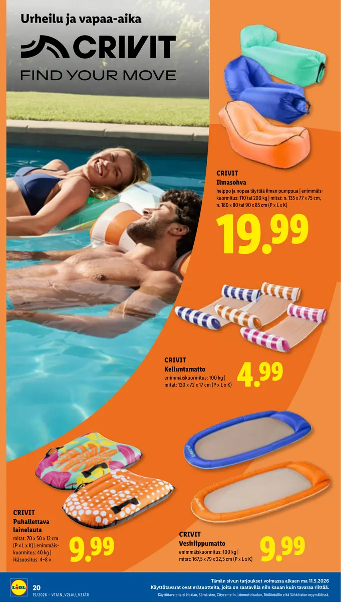 Lidl Alueesi Tarjoukset to 7.5. – ti 12.5. sivu 26