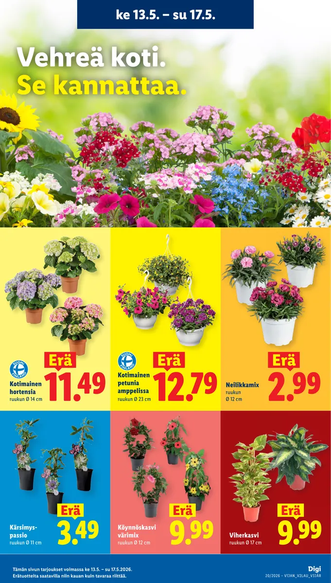 Lidl Koko Suomen Tarjoukset ke 13.5. – ke 20.5. sivu 21