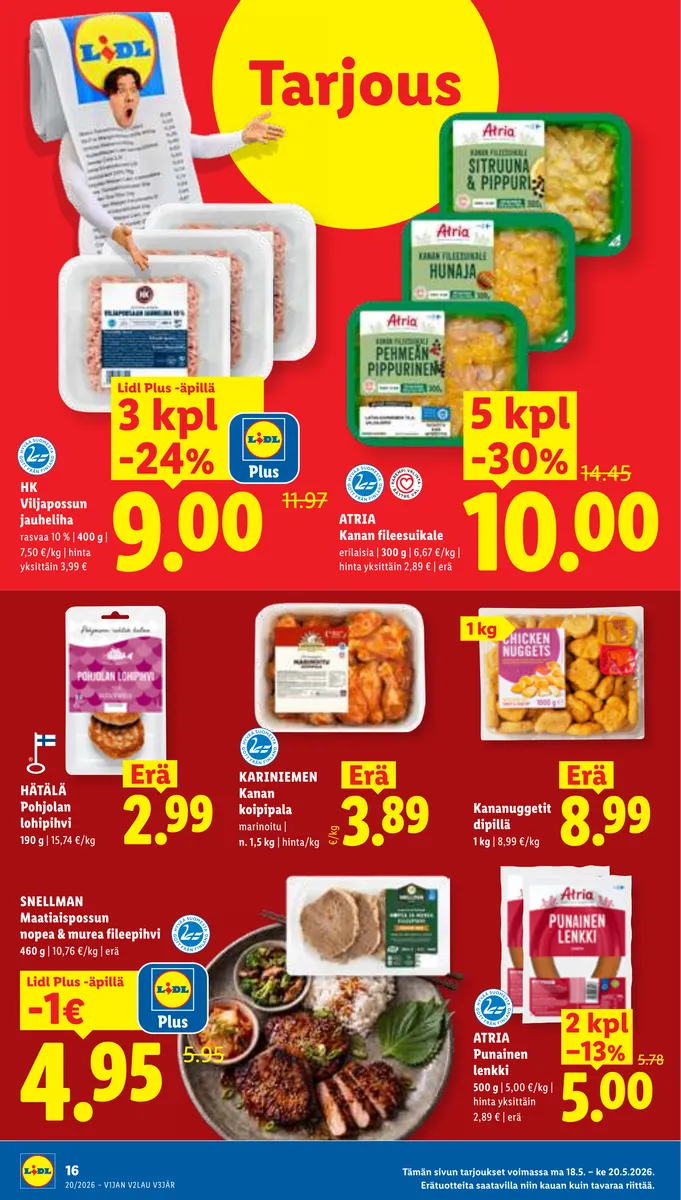 Lidl Koko Suomen Tarjoukset ke 13.5. – ke 20.5. sivu 24