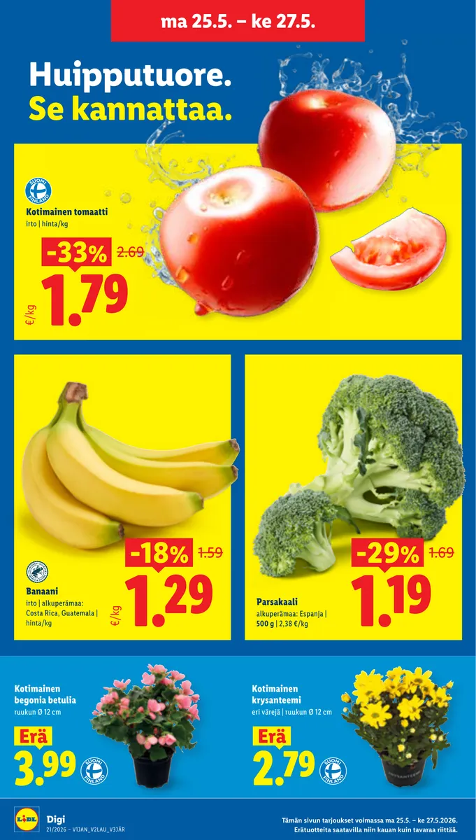 Lidl Koko Suomen Tarjoukset to 21.5. – ke 27.5. sivu 19
