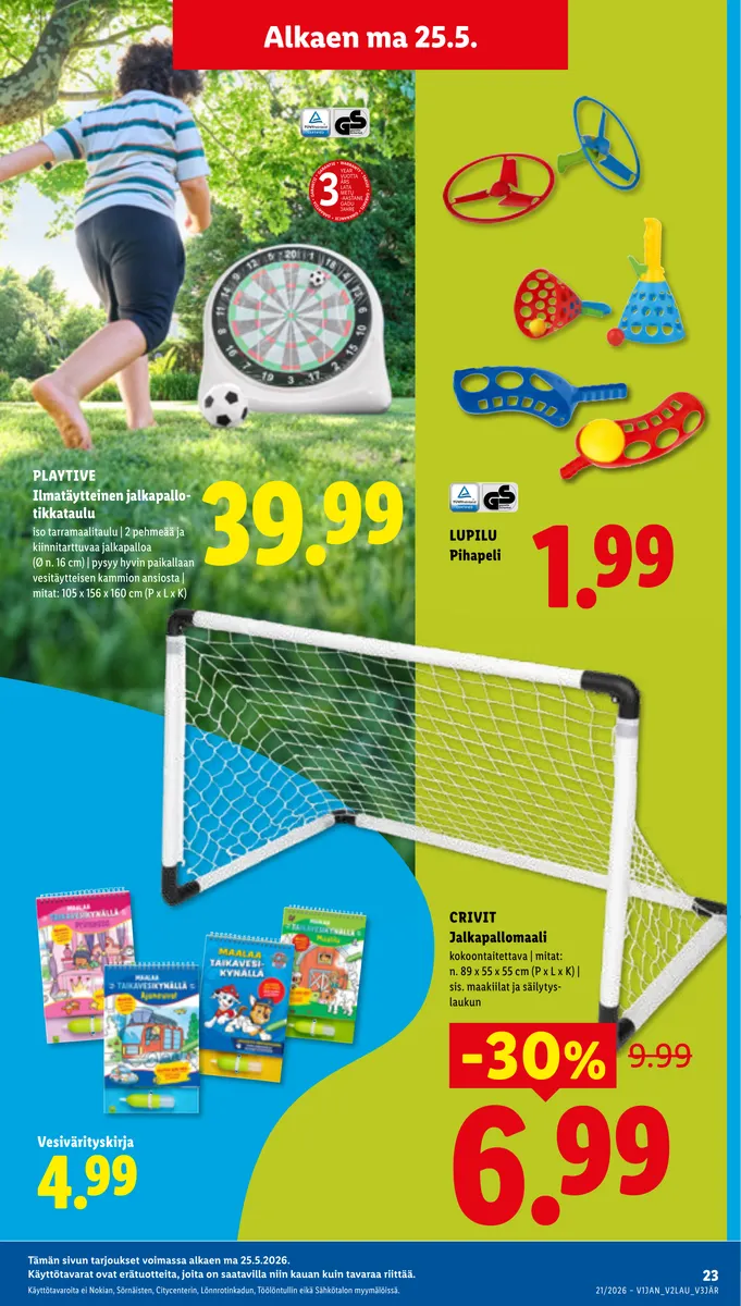 Lidl Koko Suomen Tarjoukset to 21.5. – ke 27.5. sivu 31