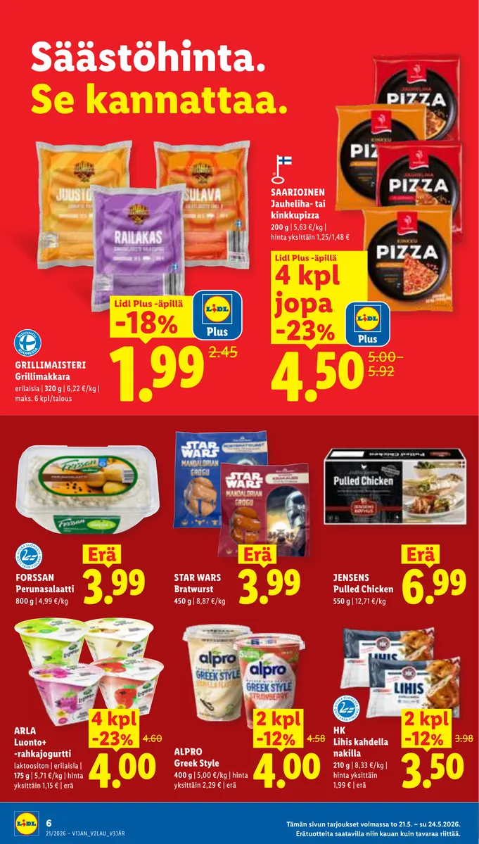 Lidl Koko Suomen Tarjoukset to 21.5. – ke 27.5. sivu 6