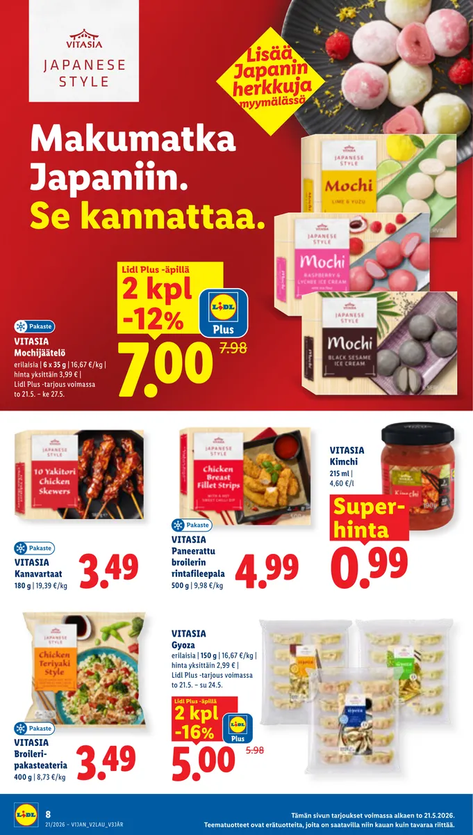 Lidl Koko Suomen Tarjoukset to 21.5. – ke 27.5. sivu 8