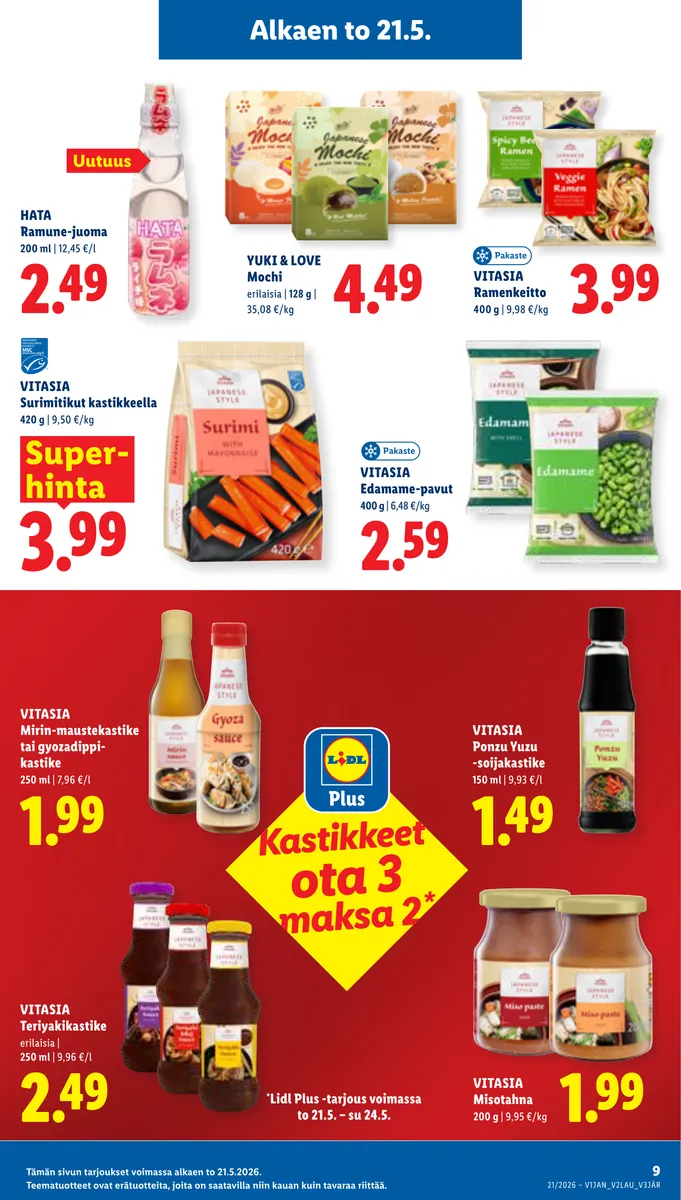 Lidl Koko Suomen Tarjoukset to 21.5. – ke 27.5. sivu 9