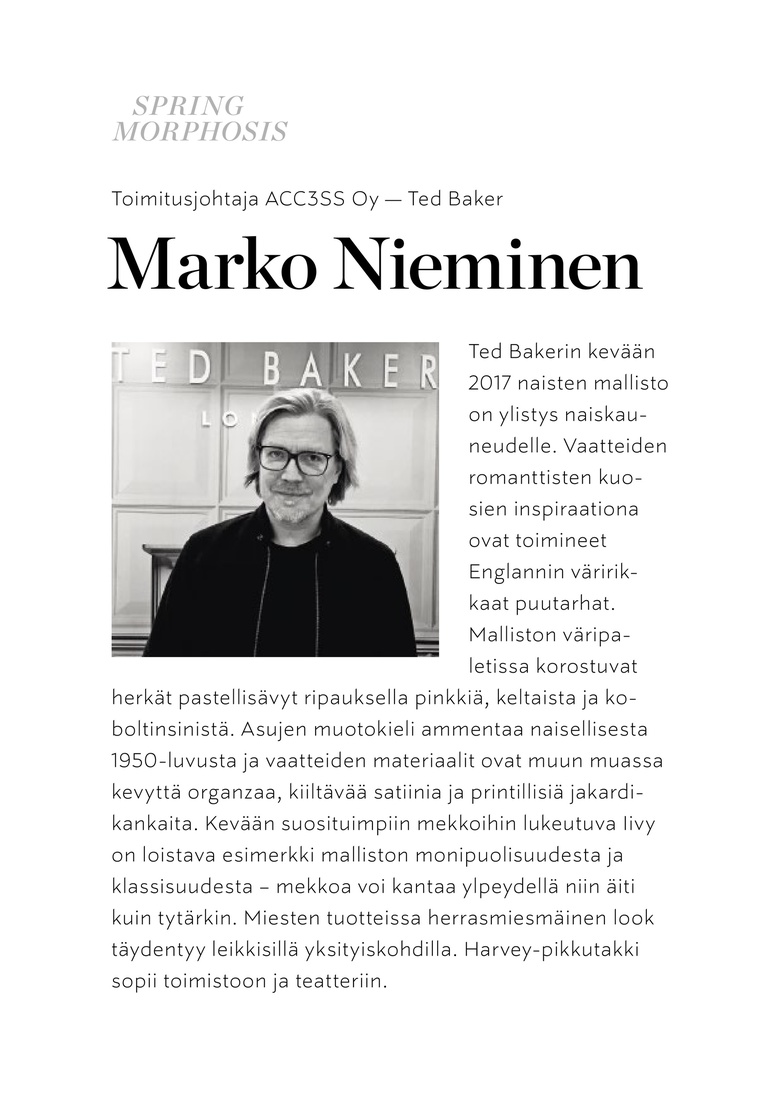 Stockmann Spring Morphosis Lookbook sivu 10