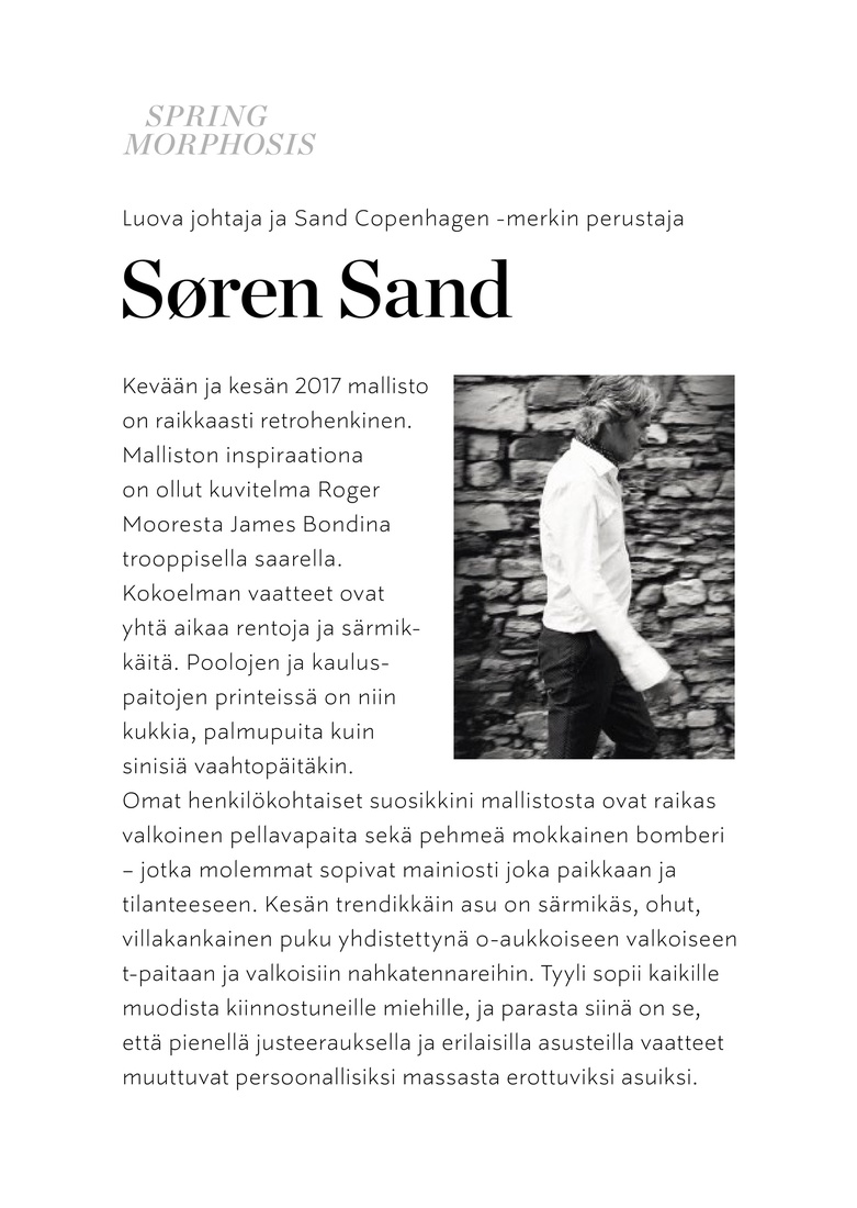 Stockmann Spring Morphosis Lookbook sivu 8