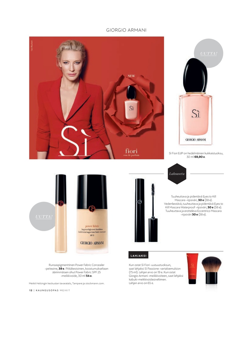 Stockmann Beauty Magazine Spring 2019 sivu 12