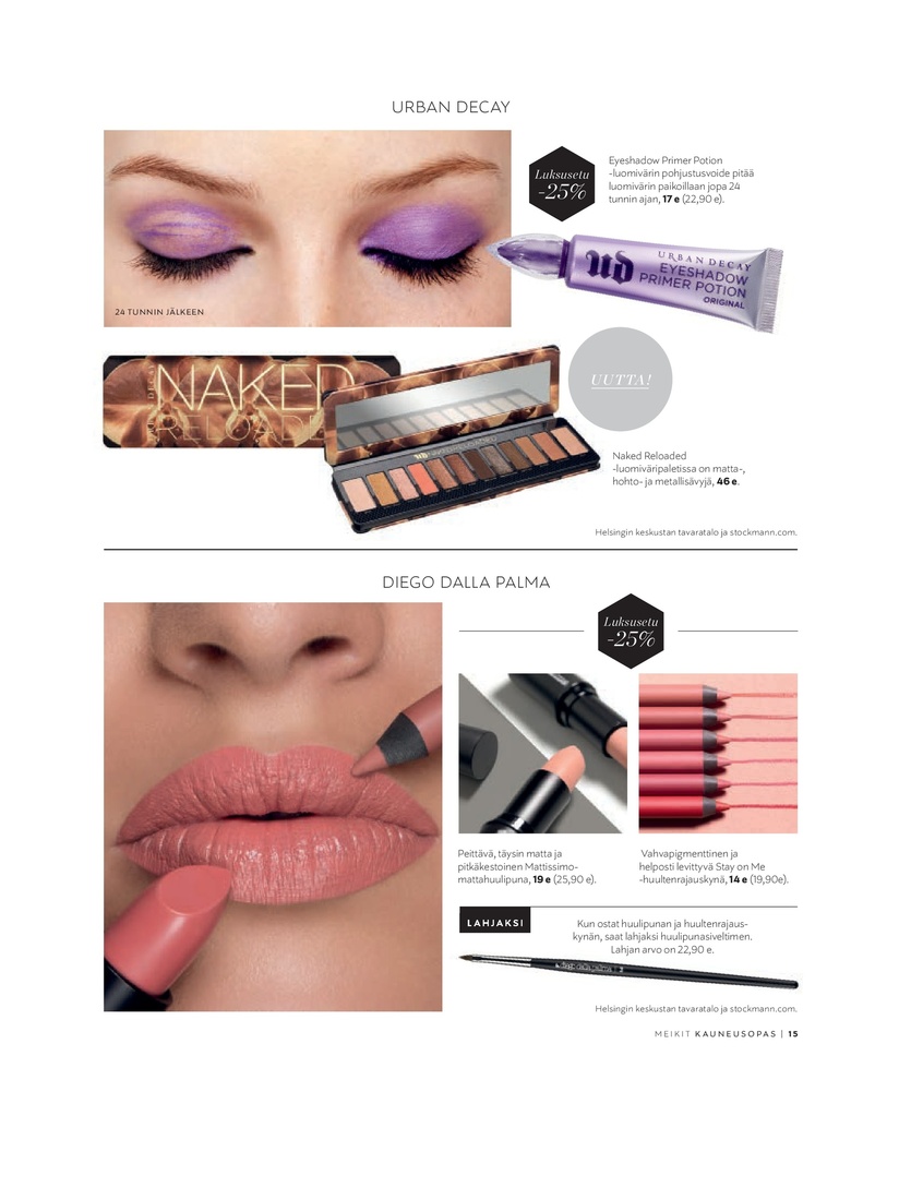 Stockmann Beauty Magazine Spring 2019 sivu 15