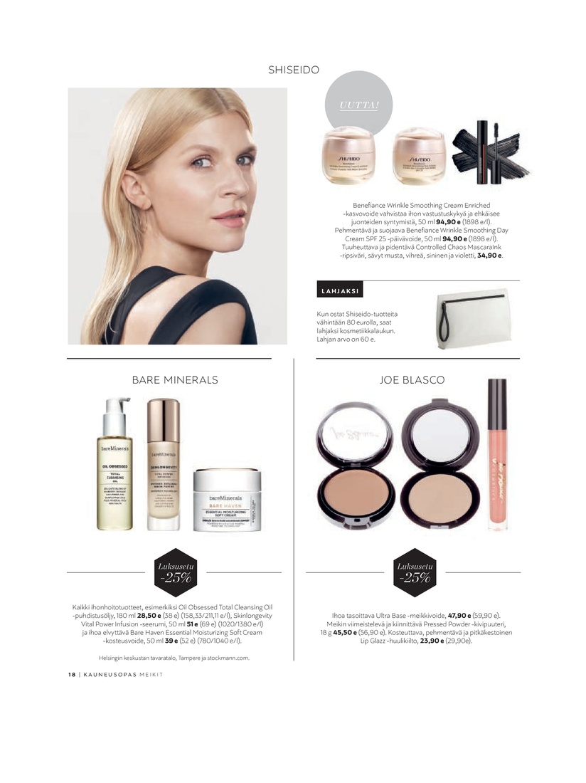 Stockmann Beauty Magazine Spring 2019 sivu 18