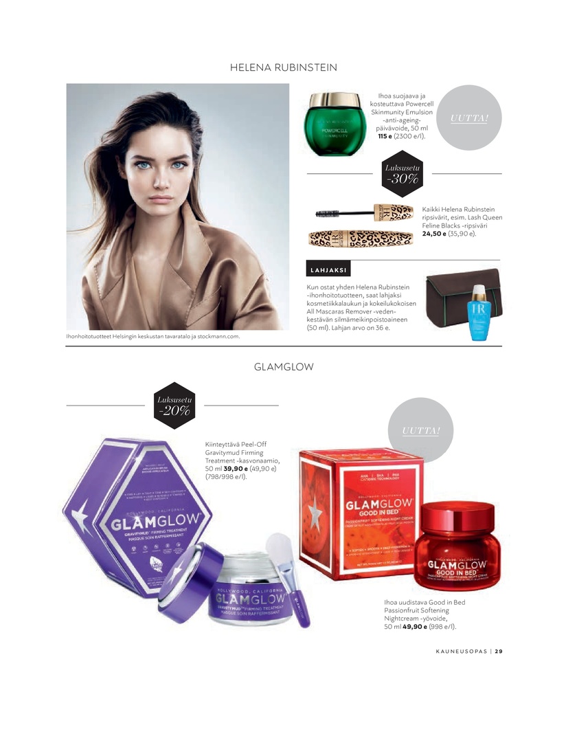Stockmann Beauty Magazine Spring 2019 sivu 29