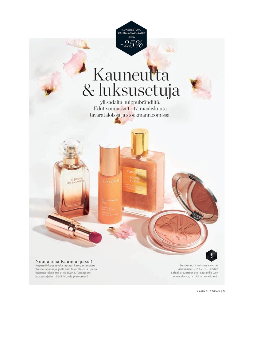 Stockmann Beauty Magazine Spring 2019 sivu 3